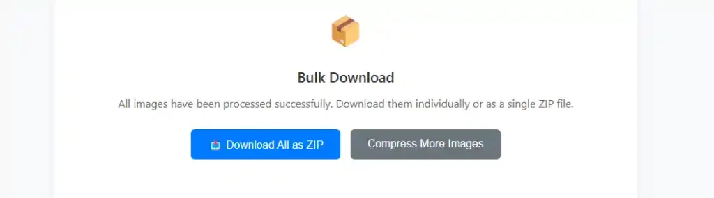 AI Bulk Image Compressor